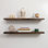 Tablettes flottantes rustiques Haby