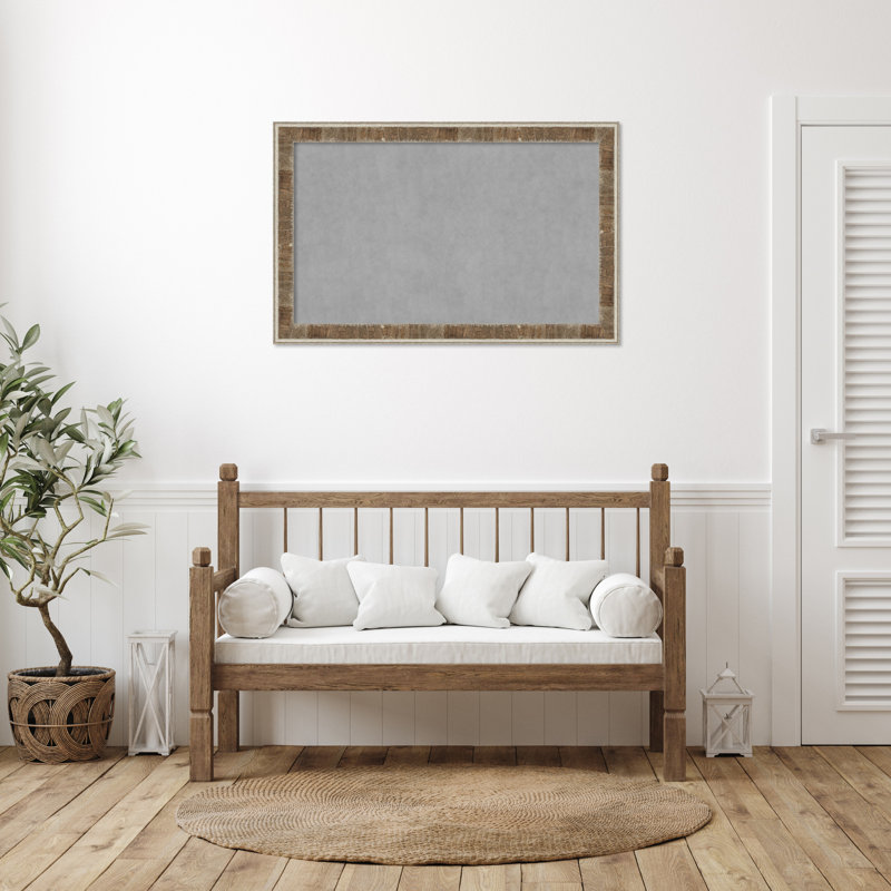 Tableau magnétique Farmhouse Brown, H 29 po x l 45 po