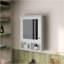 Armoire à pharmacie Poston avec porte et miroir inclus, blanc-830303878