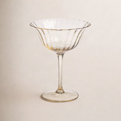 Apéritif Ribbed Coupe Glass