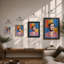 Portrait Pop Art - Framed Print-1708339093-1708339095