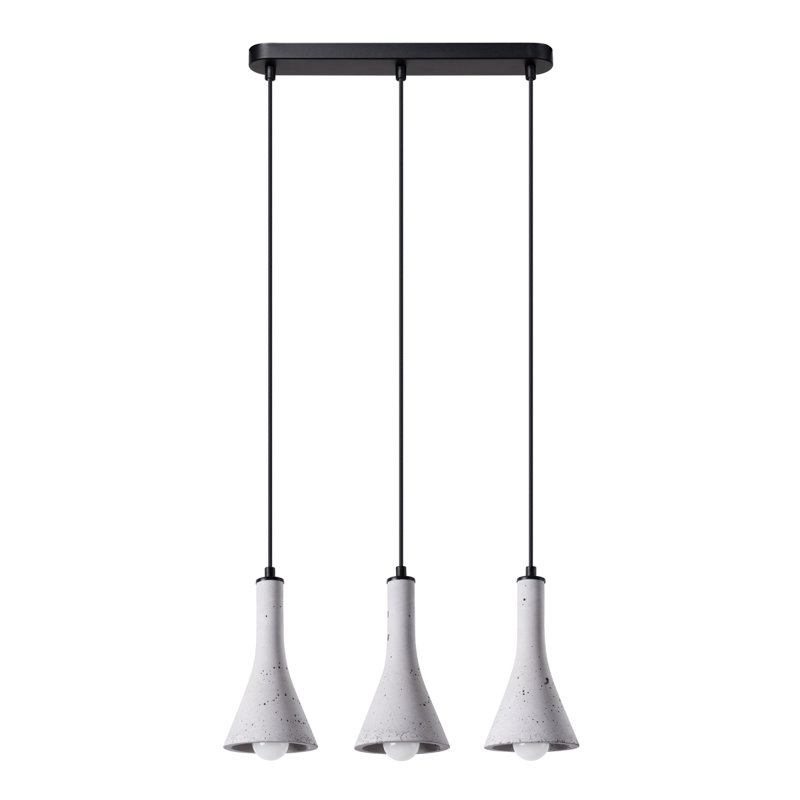 Boff 3 - Light Satin Black Pendant