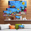 Impression sur toile, corail, corail, corail-29503232