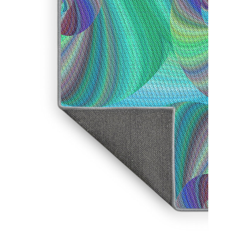Performance Wool Abstract Indoor Rug, Rectangle 2' x 3'