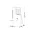 Abreuvoir automatique 2 en 1, blanc-131216350