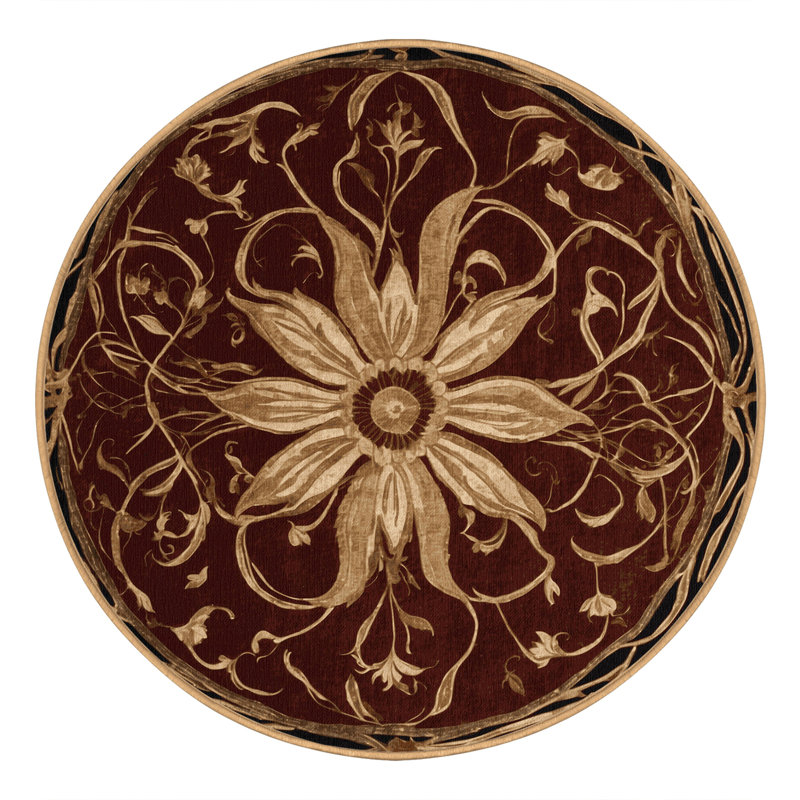 Divine Arabesque Rug, Rectangle 2' x 3'