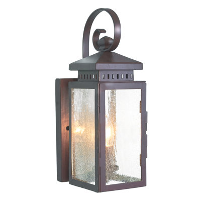 Westminster Old Bronze Outdoor Wall Lantern