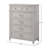 Gray 5 Drawer Chest-122241976