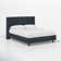 Hanson Upholstered Wingback Platform Bed