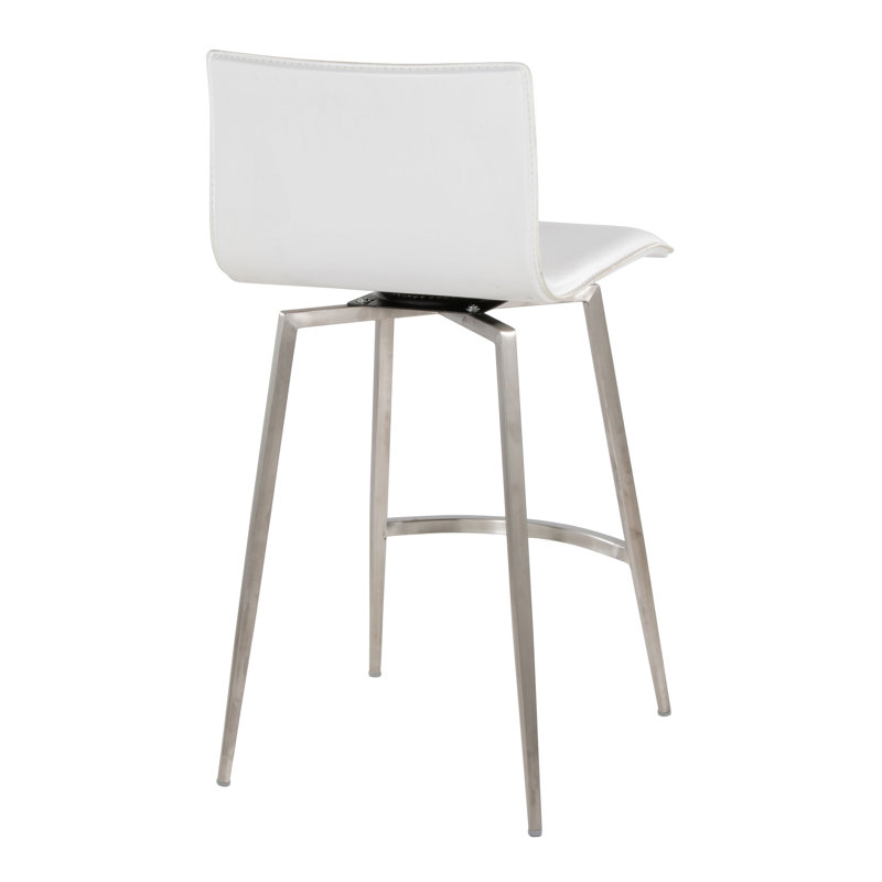Ensemble de 2 tabourets de comptoir rembourrés Mara