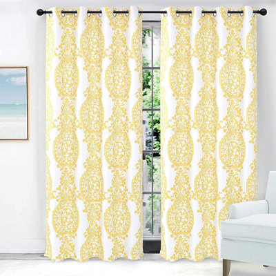 Motif de médaillons damassés à motif floral de Rosant