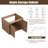 24" Wall Mounted Bathroom Only Vanity without Top-135782383