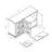 Nigel 3-Door Manufactured Wood Accent Cabinet-1088675479