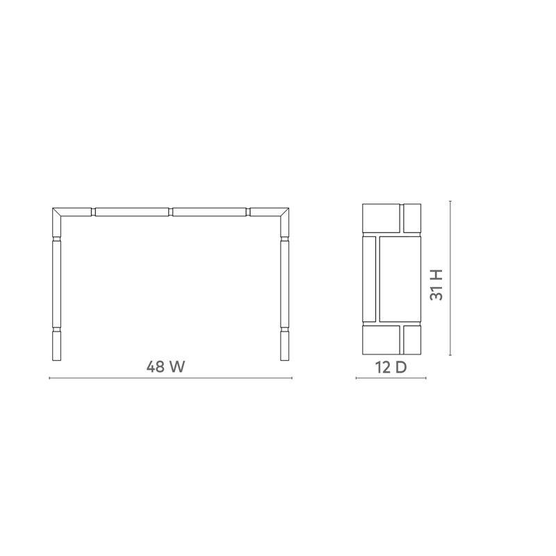 Hollis 48'' W Console Table
