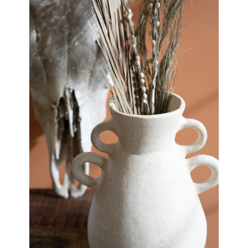 Envie 12'' Handmade Paper Mache Table Vase