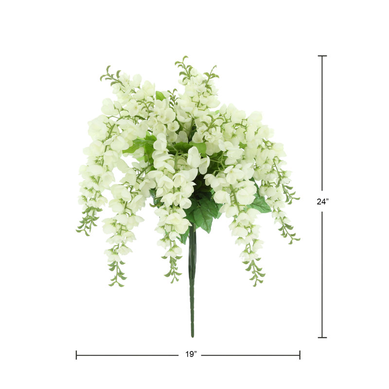 Arrangement de glycine Paxton Polysilk, Crème, crème