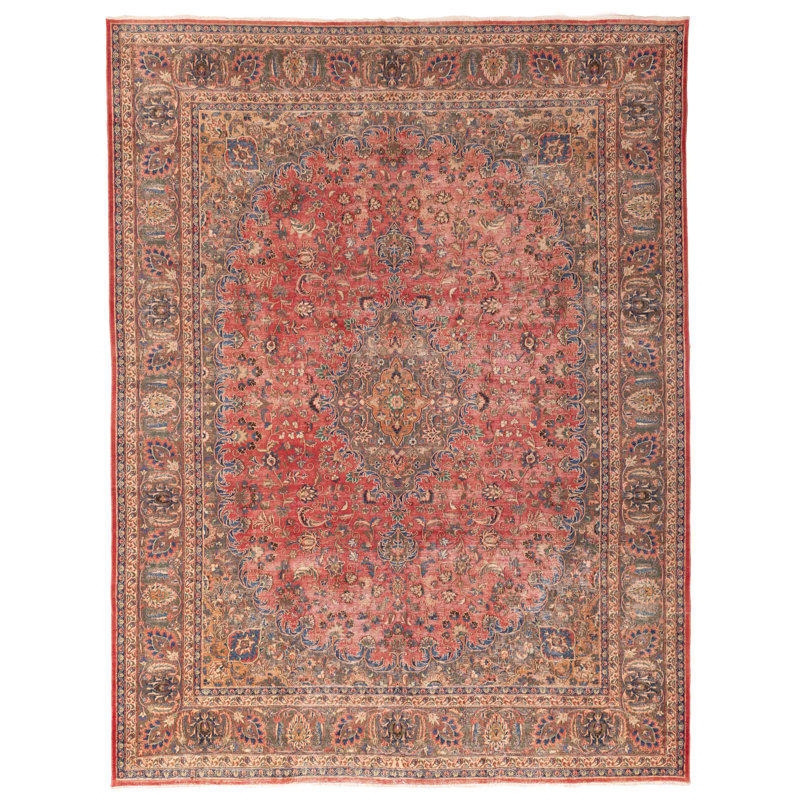 Tapis rouge Antalya 9 pi 5 po x 12 pi 1 po