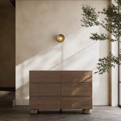 Sorrento 6 Drawer Dresser