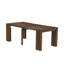 L'ensemble de salle à manger moderne 13 pièces contient une table rectangulaire extensible et 12 chaises de salle à manger, noyer antique-1337301461-1337301462-1325158254