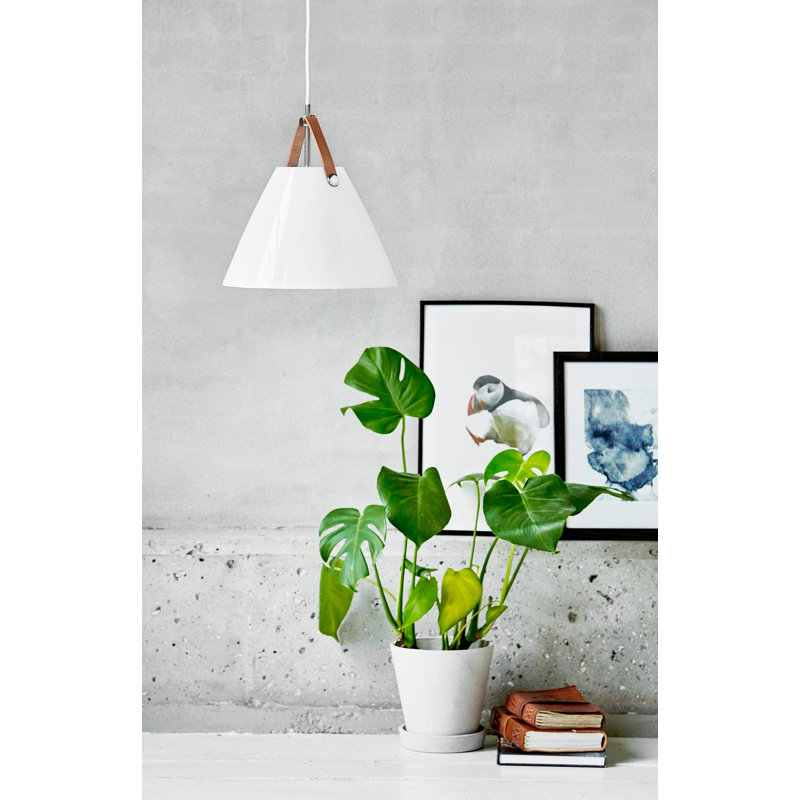 Strap 1 - Light White Cone Pendant