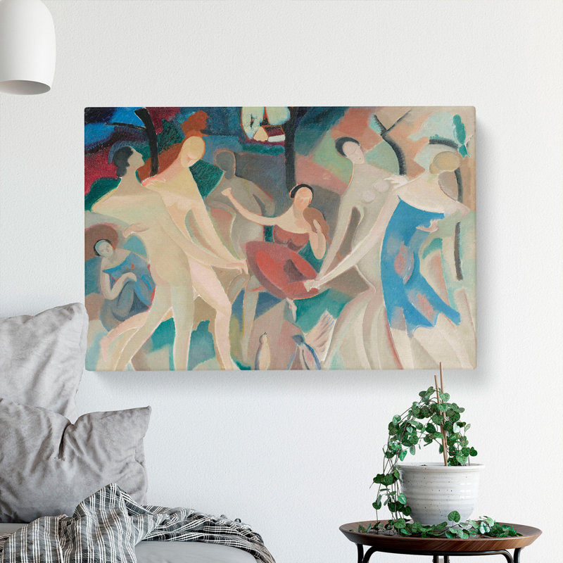 Joy In The Woods by Alice Bailly - Wrapped Canvas Painting, 40cm H x 60cm W x 3cm D
