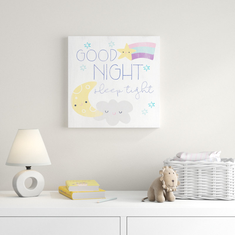 « good night sleep strict », art sur toile