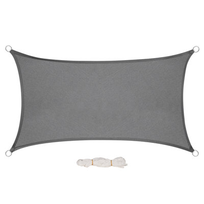 Duson 3m x 5m Rectangular Shade Sail