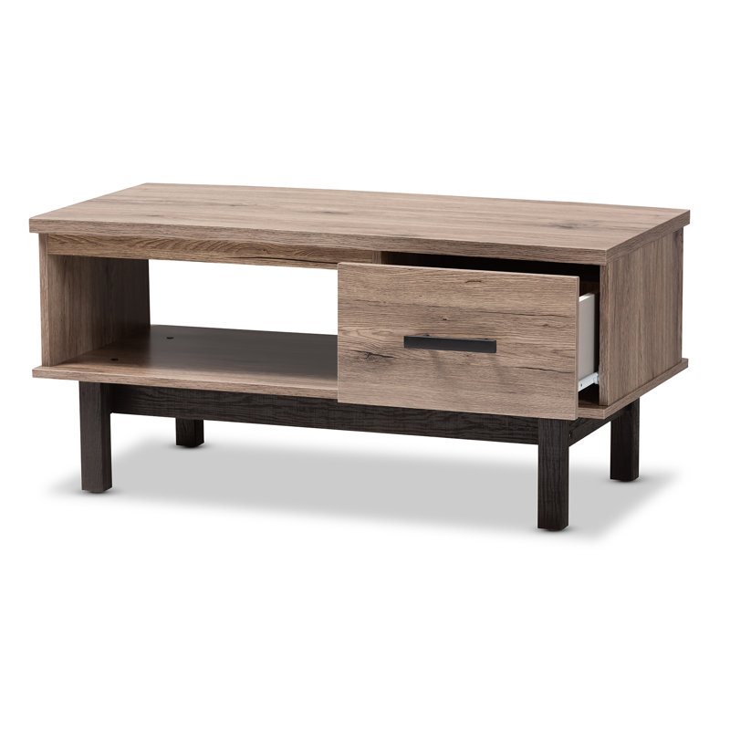 Four Leg Coffee Table with Storage