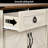Elenora 35.4'' W Farmhouse Console Table with Storage Shelf, Drawers & Doors