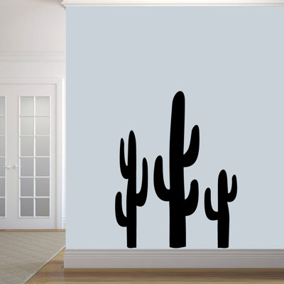 Adhésif décoratif cactus
