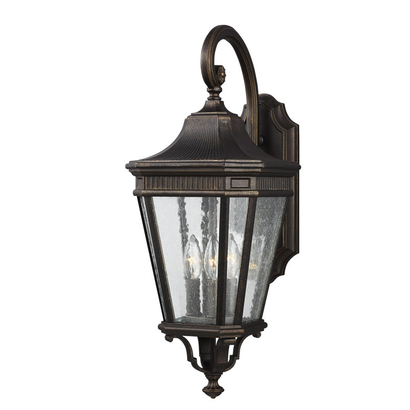 Cotswold Lane Medium Lantern from Generation Lighting , 23.75" H x 9.5" W x 9.5" D, Black