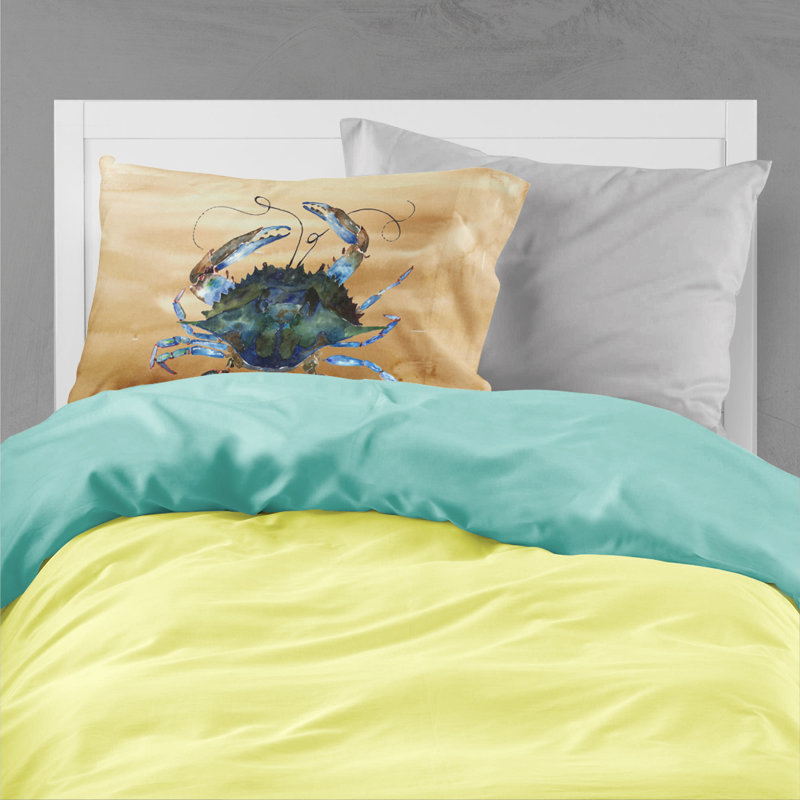  Taie d'oreiller crabe