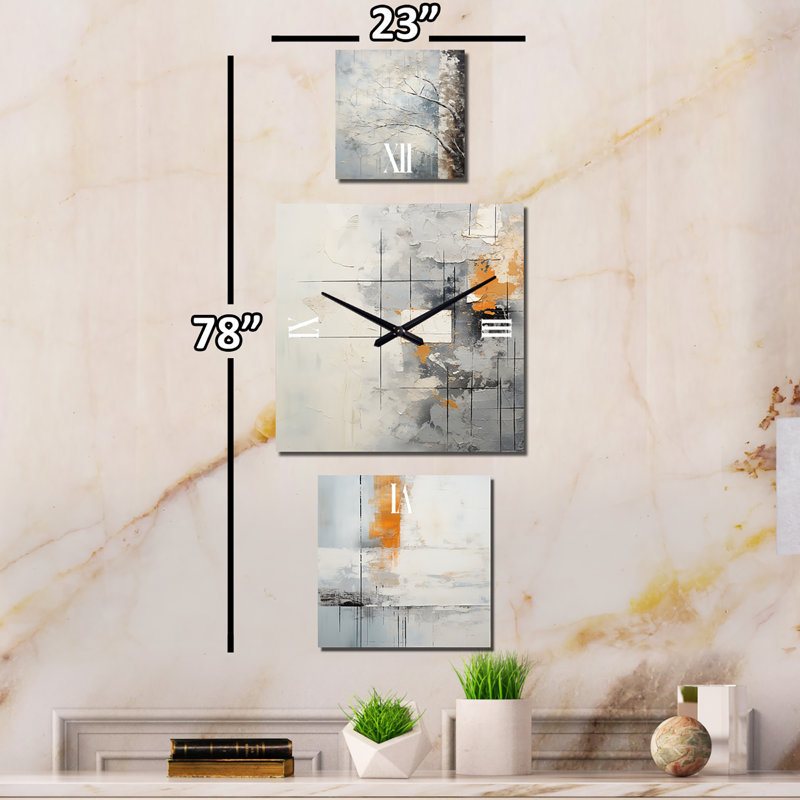 Coleen Metal Wall Clock