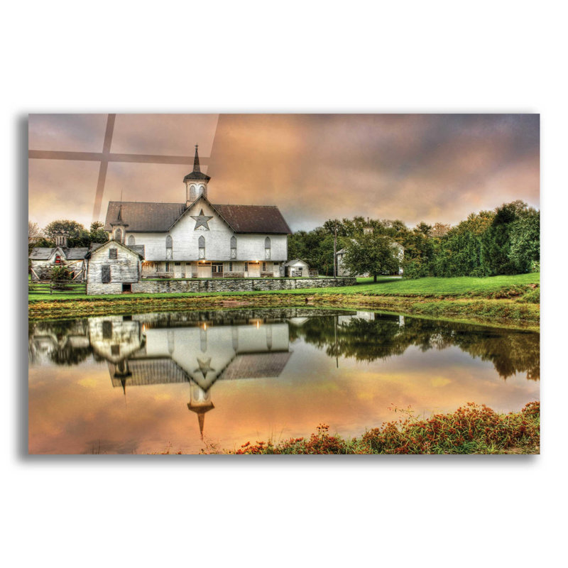 Star Barn par Lori Deiter - impression sans cadre, H 16 po x l 24 po x P 0,2 po