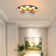 2-Light Dimmable Halogen Flush Mount