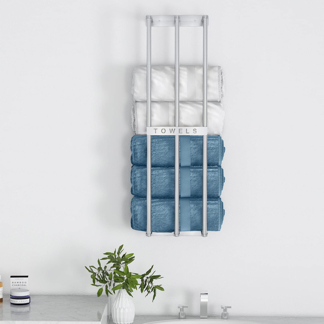 Towel Rack Wall Mounted-75" H x 21.5" W x 12" D