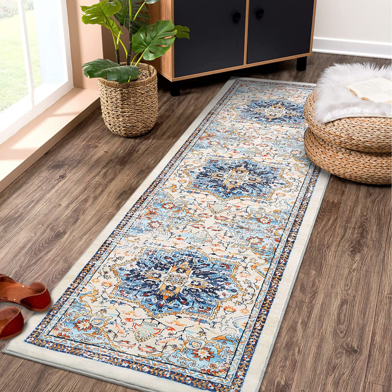 Tapis Venna avec envers antidérapant, Tapis de couloir 2 pi x 6 pi