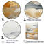 «Beige And Gold Minimal Expression II», reproduction sur toile-1682583316-1682583315