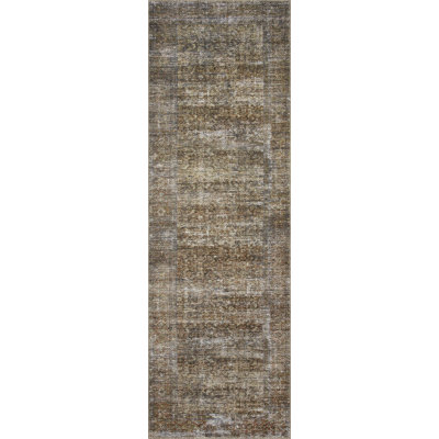 Tapis oriental tabac / rouille Billie
