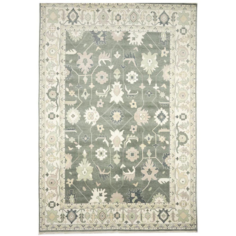Tapis oriental Oushak Chobi Mute