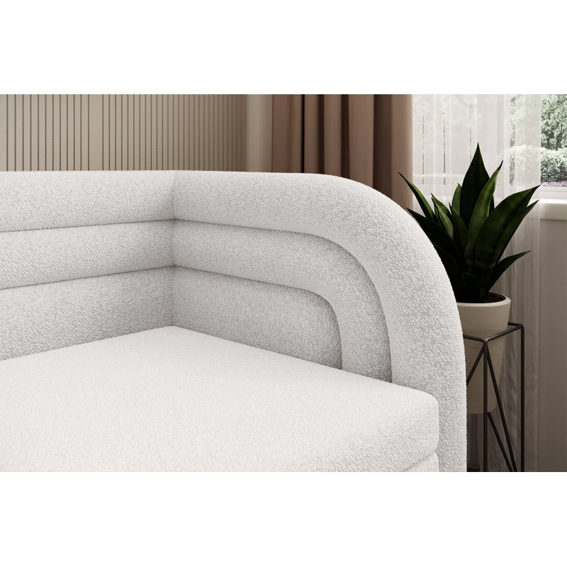 Shamirra 2 Seater Sofa Bed, White