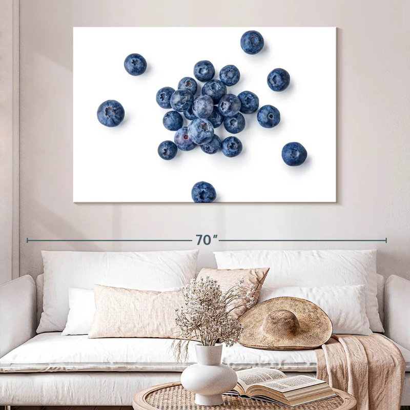 Bleuets délicieux Yarlin, H 34 po x l 51 po