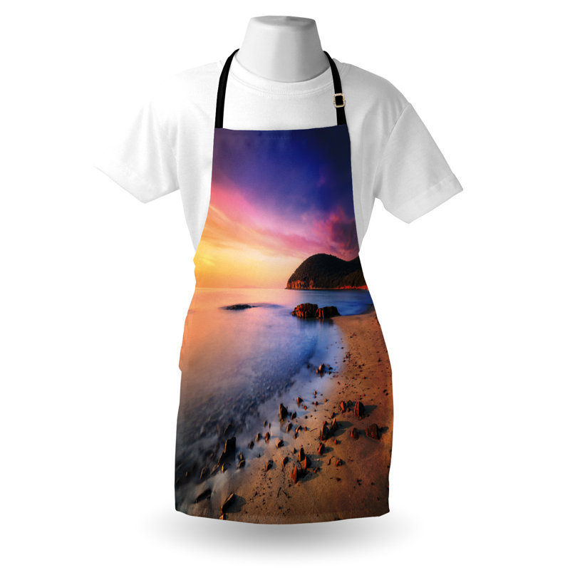 Multicolore, tablier de vacances East Urban Home