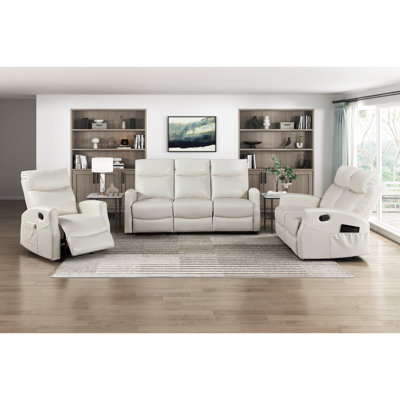 Ensemble de canapé contemporain 3 pièces beige