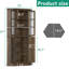 Armoire de coin Janardam