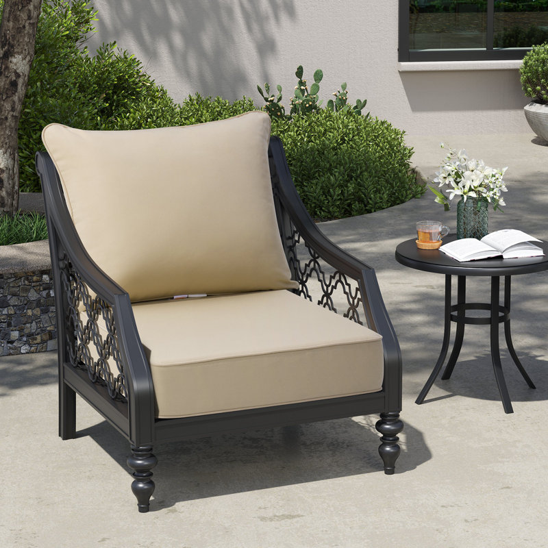 Ensemble de coussins de patio Sunbrella, Beige, 1