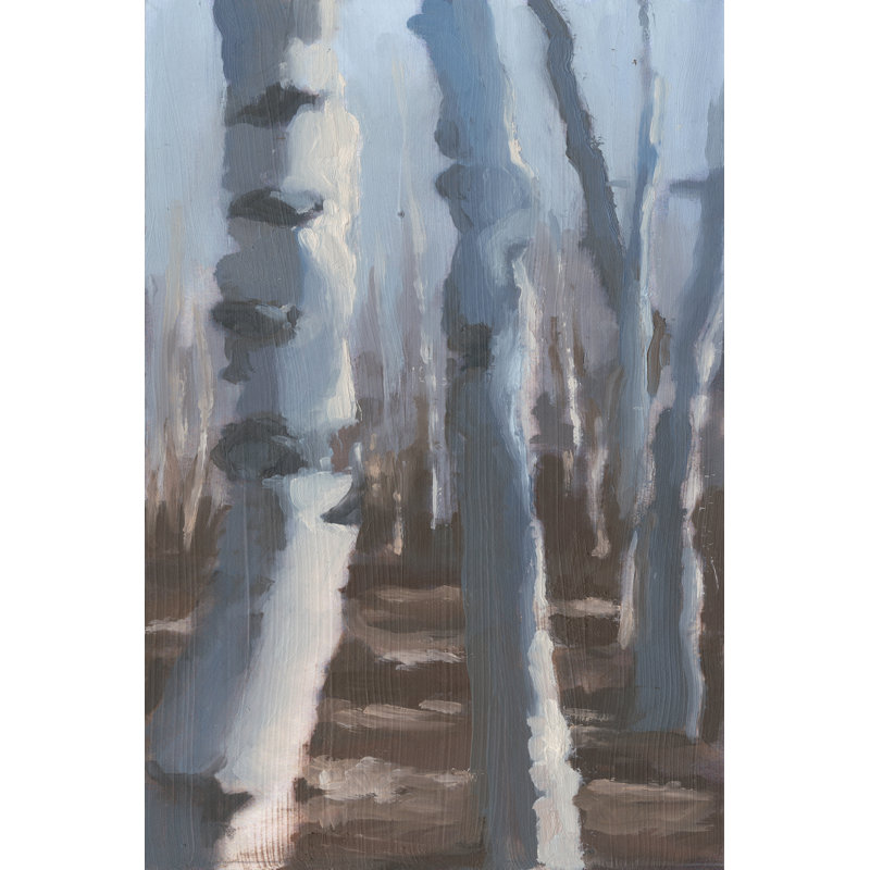 Rosalind Wheeler Winter Solstice I - Wrapped Canvas Painting | Wayfair ...