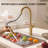 Pull Down Single Handle Kitchen Faucet with Dual Function-127657791