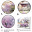Mauve et gris lilas à la ferme - lilas, art mural encadré-1948103158-1948103165