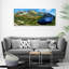 Valley In The Mountains - No Frame Print on Canvas